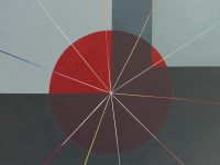 Carmen Valbuena Gajos de mundo oleo sobre tela 100 x 140 cm 2019